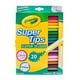 thumbnail image 1 of Plumones delgados Crayola lavables 20 pzas, 1 of 4