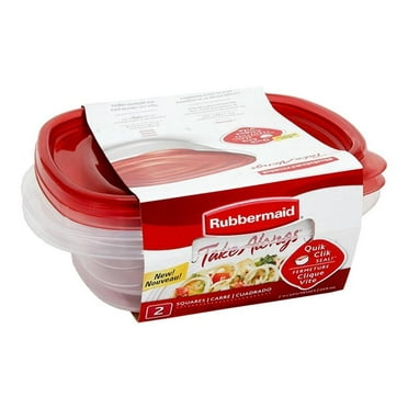 Contenedor Rubbermaid Cuadrado 669 ml