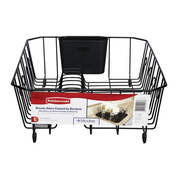 Escurridor de Trastes Rubbermaid Negro
