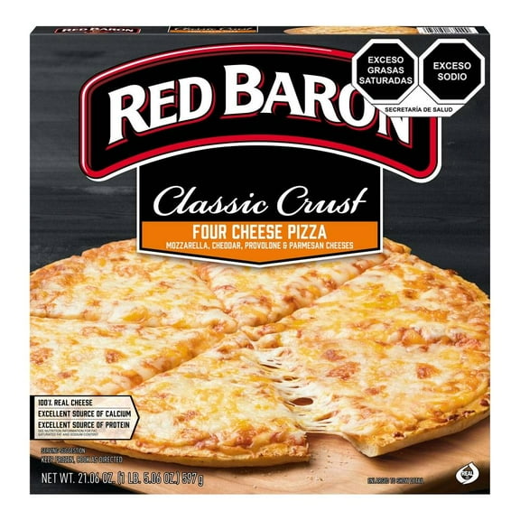 Pizza Red Baron 4 quesos 597 g