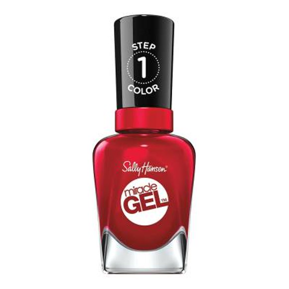 Esmalte para uñas Sally Hansen Miracle Gel 449 vino rhapsody red 14.7 ml