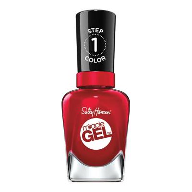 Esmalte para uñas Sally Hansen Miracle Gel 449 vino rhapsody red 14.7 ml