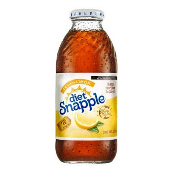 Té negro helado Snapple Diet sabor limón 473 ml