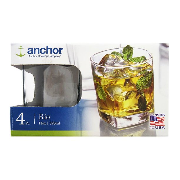 Juego de Vasos Anchor 4 Piezas