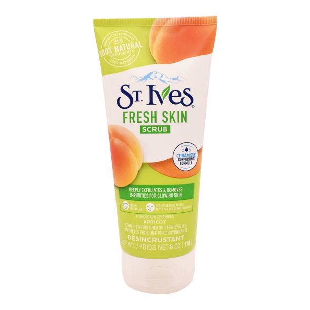 Exfoliante facial St. Ives fresh skin scrub apricot 170 g