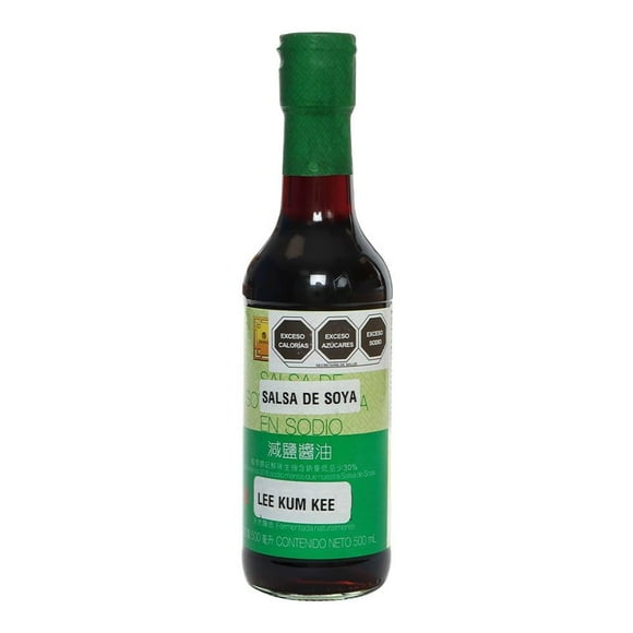 Salsa de soya Lee Kum Kee reducida en sodio 500 ml