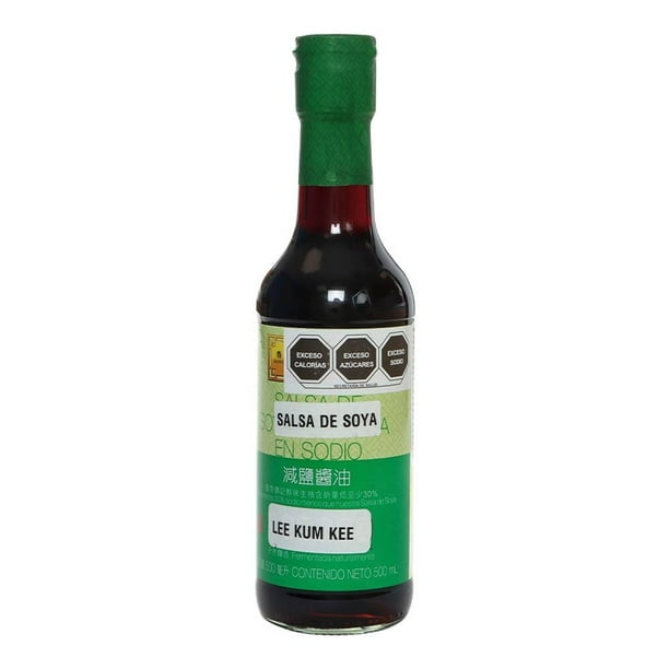 Salsa de soya Lee Kum Kee reducida en sodio 500 ml