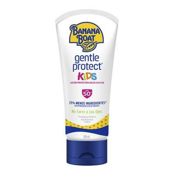 Loción protectora solar Banana Boat Gentle Protect FPS 50 kids 180 ml