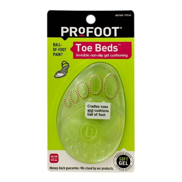 Soporte para pies Profoot invisible de gel para mujer 1 par