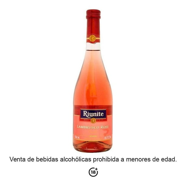 Vino Rosado Riunite Lambrusco Rosé 750 ml