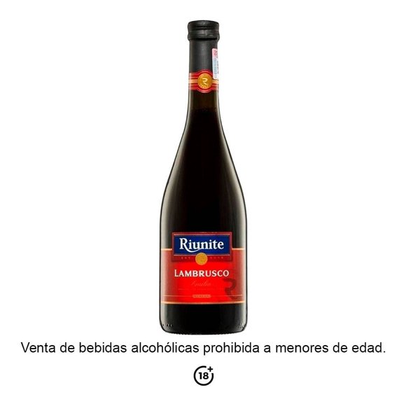 Vino Tinto Riunite Lambrusco 750 ml