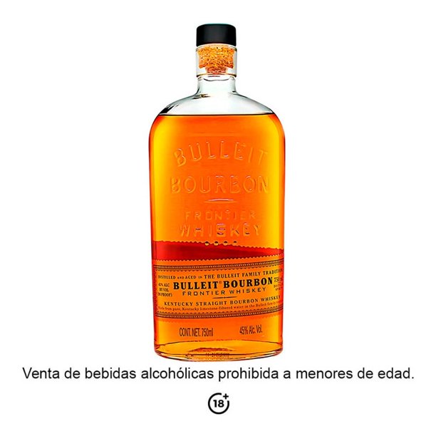 Whiskey Bulleit Bourbon Original 750 ml