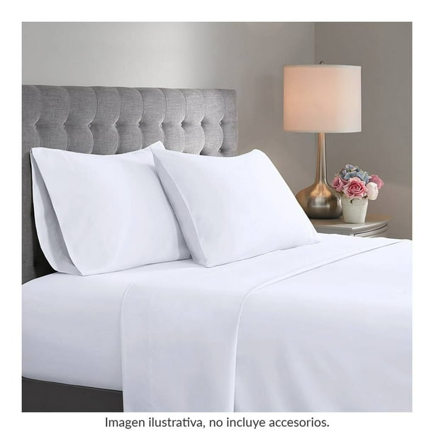 Juego de Sábanas Hotel Style Smart Cool King Size Blanco