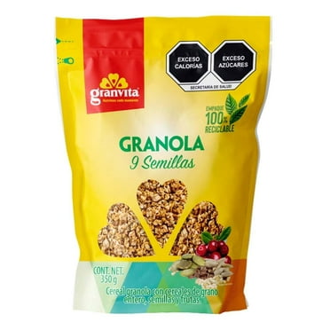 Granola Granvita con 9 semillas 350 g