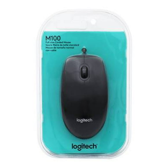 Mouse Logitech M100 Negro