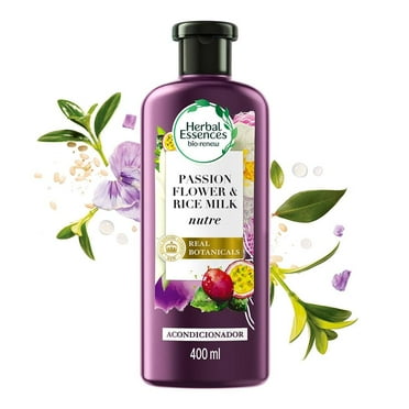 Acondicionador Herbal Essences Bio Renew Passion flower & rice milk nourish 400 ml