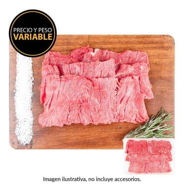 Tampiqueña de filete de res por kg  peso aprox por charola 400 g