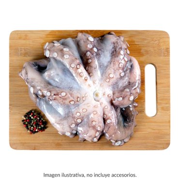 Pulpo por kg peso aprox por charola 450 g