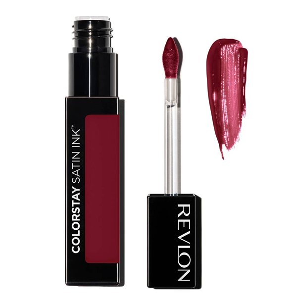 Labial líquido Revlon Colorstay satín ink partner in wine vino 5 ml