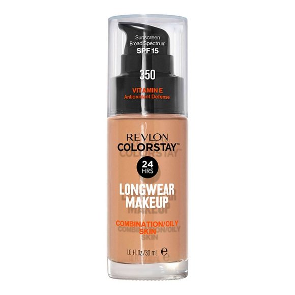 Base de maquillaje Revlon ColorStay 350 rich tan vitamina E 30 ml