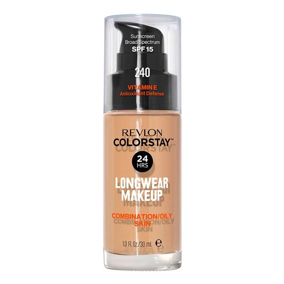 Base de maquillaje Revlon ColorStay 240 medium beige vitamina E 30 ml