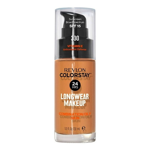 Base de maquillaje Revlon ColorStay 330 natural tan vitamina E 30 ml