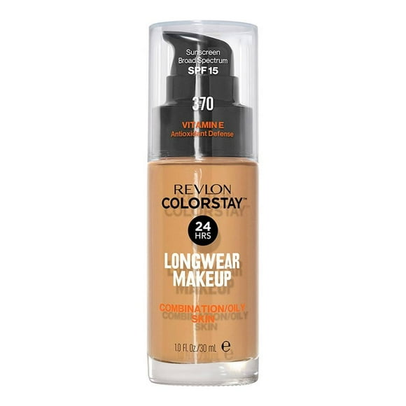 Base de maquillaje Revlon ColorStay 370 toast vitamina E 30 ml