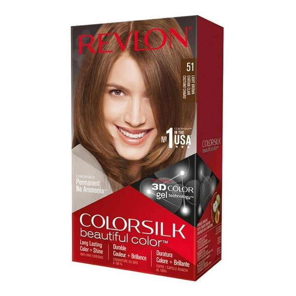 Tinte para cabello Revlon Beautiful Color 51 castaño claro