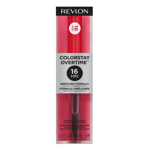 Labial Líquido Duo Revlon ColorStay Overtime 040 Forever Scarlet 2 ml