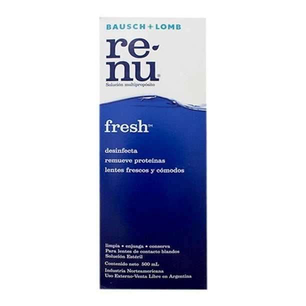 Solución para lentes de contacto Renu Fresh 500 ml