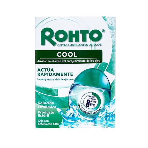 Gotas para ojos Rohto Cool enrojecimiento 13 ml