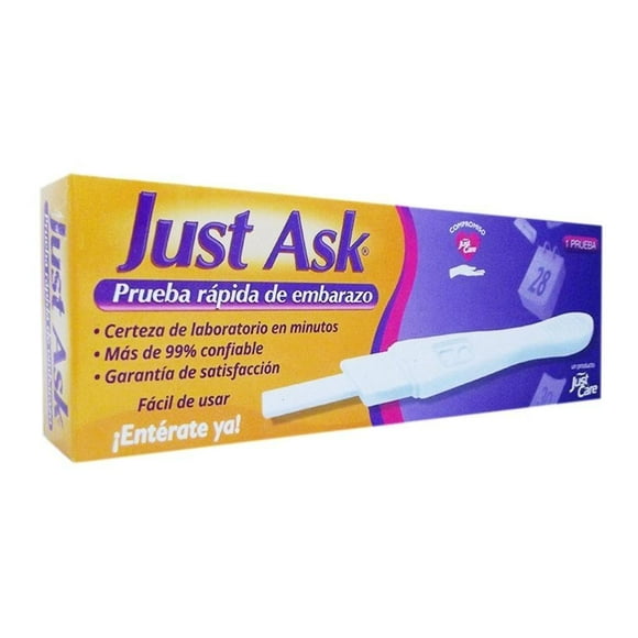 Prueba de embarazo Just Ask 1 pza