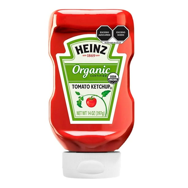 Cátsup Heinz orgánica 397 g