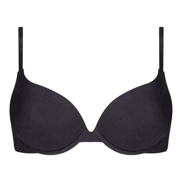 Brasier Vassarette Push Up Negro Talla 34B