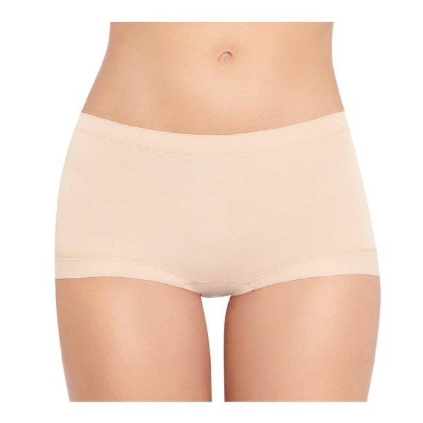 Bóxer Ilusión para Mujer, Camello Talla M