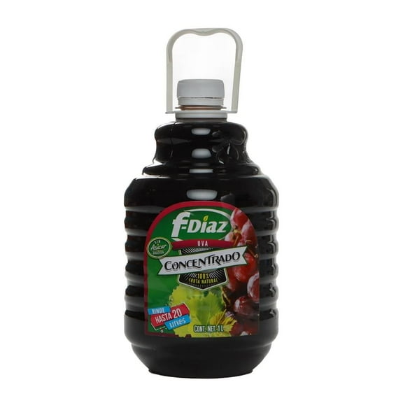 Concentrado para bebida F-Díaz sabor uva 1 l