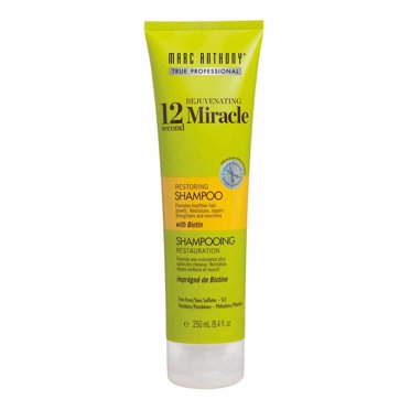 Shampoo Marc Anthony True Professional 12 second miracle restaurador con biotina 250 ml