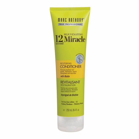 Acondicionador Marc Anthony True Professional 12 second miracle restaurador con biotina 250 ml