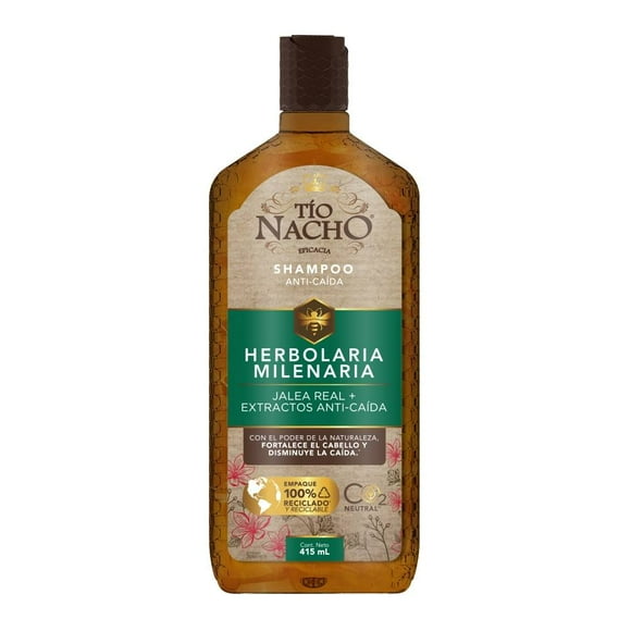 Shampoo Tío Nacho anti-caída herbolaria mexicana 415 ml