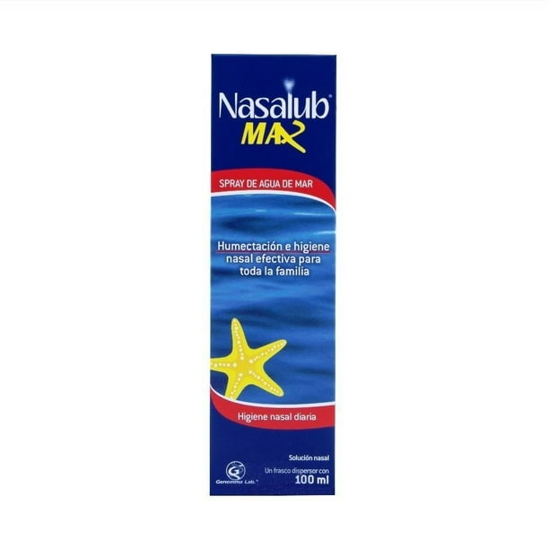 Agua de mar Nasalub max en spray 100 ml