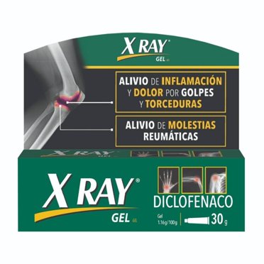 X Ray 1.16 g/100 g gel 30 g