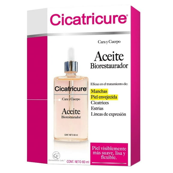 Aceite biorestaurador Cicatricure cara y cuerpo 60 ml