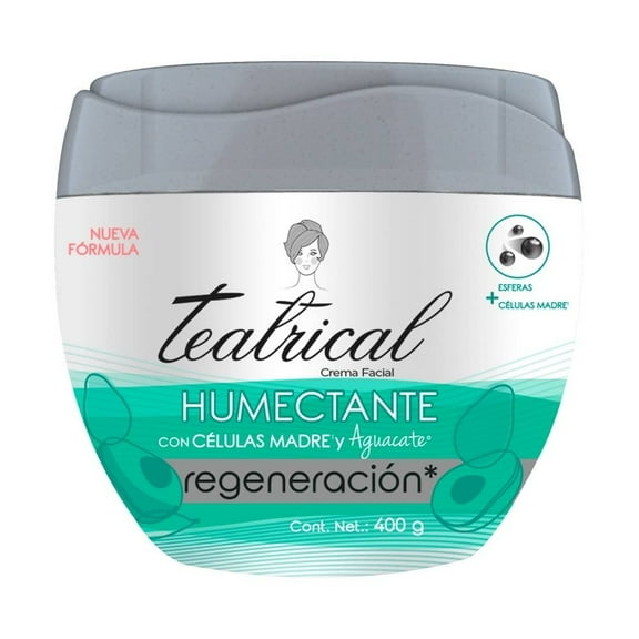 Crema facial Teatrical células madre humectante 400 g