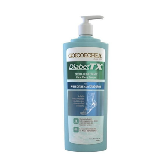 Crema Humectante e Hidratante 400ml Goicoechea Diabet Tx 400ml