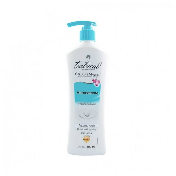 Crema corporal Teatrical Células Madre humectante 400 ml