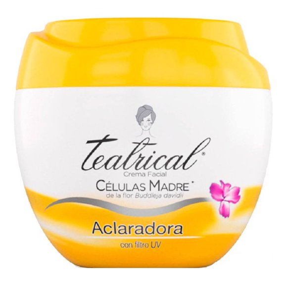 Crema facial Teatrical células madre ultra aclaradora 100 g