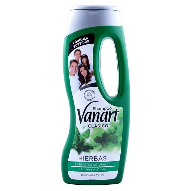Shampoo Vanart clásico hierbas 750 ml