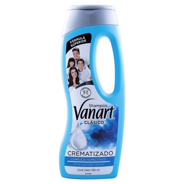 Shampoo Vanart Crematizado, Cabello Suave 750ml