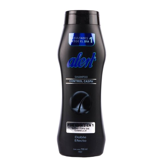 Shampoo Alert for men 2 en 1 control caspa 700 ml