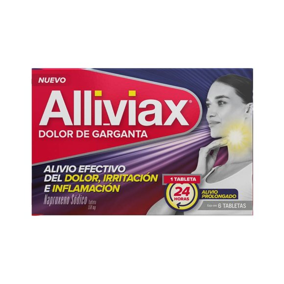 Alliviax Naproxeno Sódico 6 tabletas